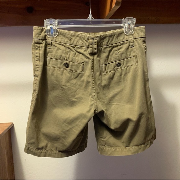 Chino Shorts Khaki Green Size 4 - Picture 2 of 2